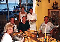 Always a friendly evening at the Picardie Hotel, Ventnor.